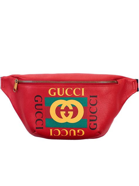 red gucci fanny pack etsy|Gucci fanny pack ioffer.